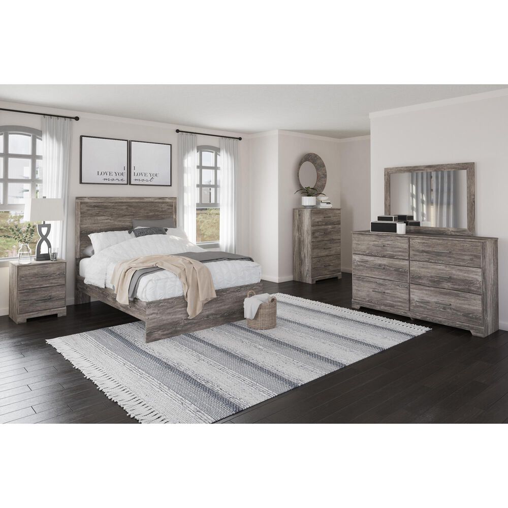 Ashley Ralinksi Dresser Mirror in Rustic Warm Gray, , large