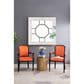 A&B Home Irving Wall Mirror in Sliver and Weathered Gold, , large