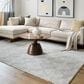 Surya Masterpiece Light Gray, Cream and Medium Gray 5" x 7"5" Area Rug, , large