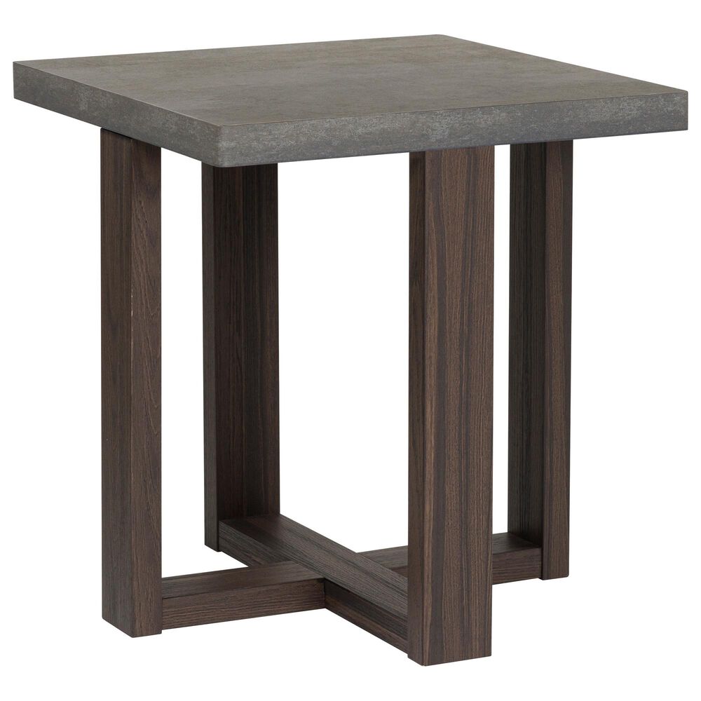 Ashley Dynnford 3-Piece Occasional Table Set in Gray and Brown, , large
