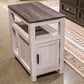 Ashley Fendenmore Chairside End Table in Antiqued White and Gray, , large