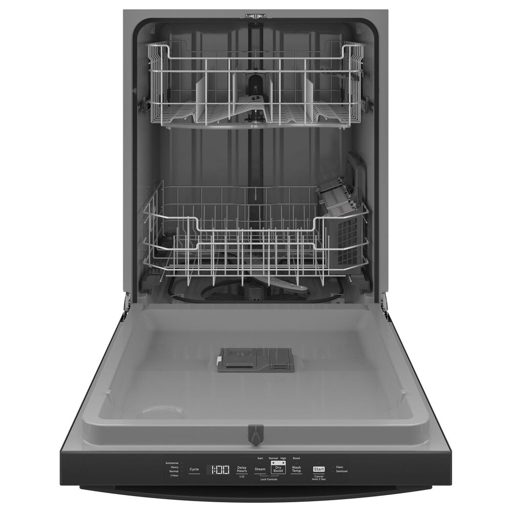 GE Appliances 24&quot; Built-In Bar Handle Dishwasher with Top Control and 52 dBA in Black, , large