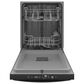 GE Appliances 24" Built-In Bar Handle Dishwasher with Top Control and 52 dBA in Black, , large