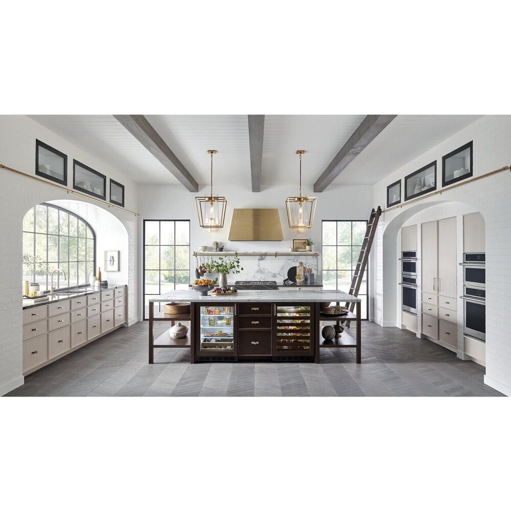 Monogram 24&quot; Integrated Column Freezer with Left Handle - Panel Sold Separately, , large