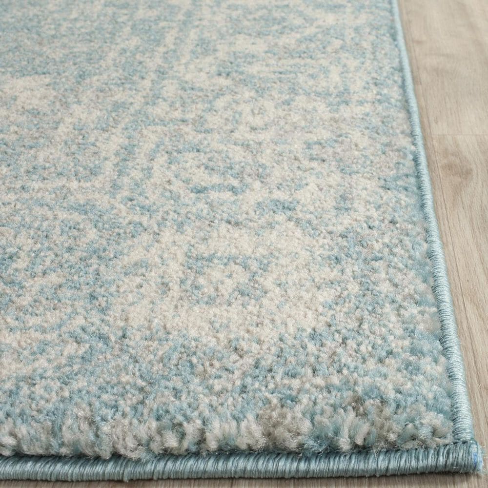 Safavieh Evoke EVK270D 2&#39;2&quot; x 5&#39; Light Blue and Ivory Runner, , large