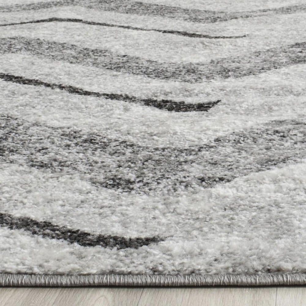 Safavieh Adirondack ADR121P 4&#39; x 6&#39; Silver and Charcoal Area Rug, , large