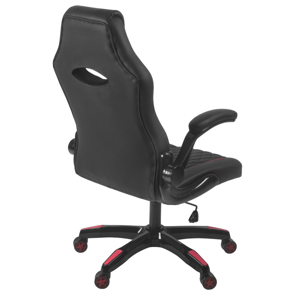 Regency Global Sourcing AON Archeus Ergonomic Gaming Chair in Black and Red, , large