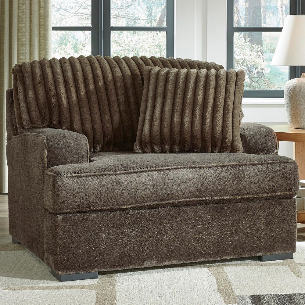 Ashley Aylesworth Chair and a Half in Chocolate, , large