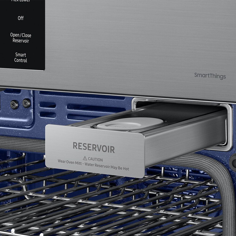 Samsung 2-Piece Kitchen Package with Bespoke 30" Single Wall Oven and 30" Electric Cooktop in Stainless Steel, , large