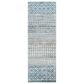 Surya Lavadora LVR-2335 2"7" x 7"3" Ink Blue, Black, Gray and Light Beige Runner, , large