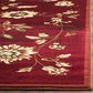Safavieh Lyndhurst 6"7" Square Red and Multicolor Area Rug, , large