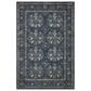 Rifle Paper Co. x Loloi Courtyard 7"6" x 9"6" Seville Navy Area Rug, , large