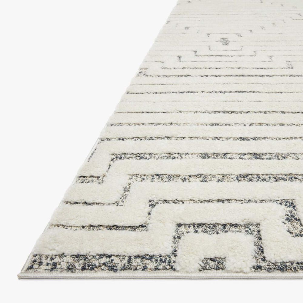 Loloi II Hagen 7&#39;10&quot; x 10&#39;10&quot; White and Sky Area Rug, , large