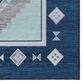 Dalyn Rug Company Phoenix 8" x 10" Denim Indoor/Outdoor Area Rug, , large