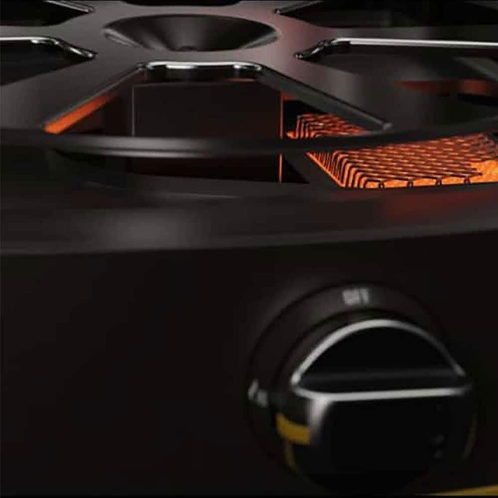 Halo Versa 16 Outdoor Pizza Oven in Black, , large