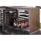 Perlick Marine Signature Series 5 Cu. Ft. Dual Zone Wine Reserve with Glass Door and Left Hinge in Panel Ready, , large