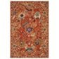 Loloi Padma 2" x 5" Orange and Multicolor Runner, , large