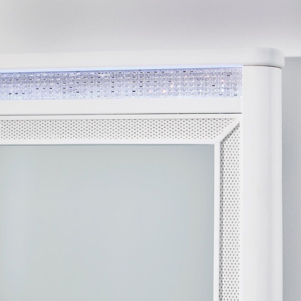 Millenium Chalanna Bedroom Mirror in White, , large