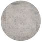 Nourison Rustic Textures Ivory and Light Blue 5"3" Round Area Rug, , large