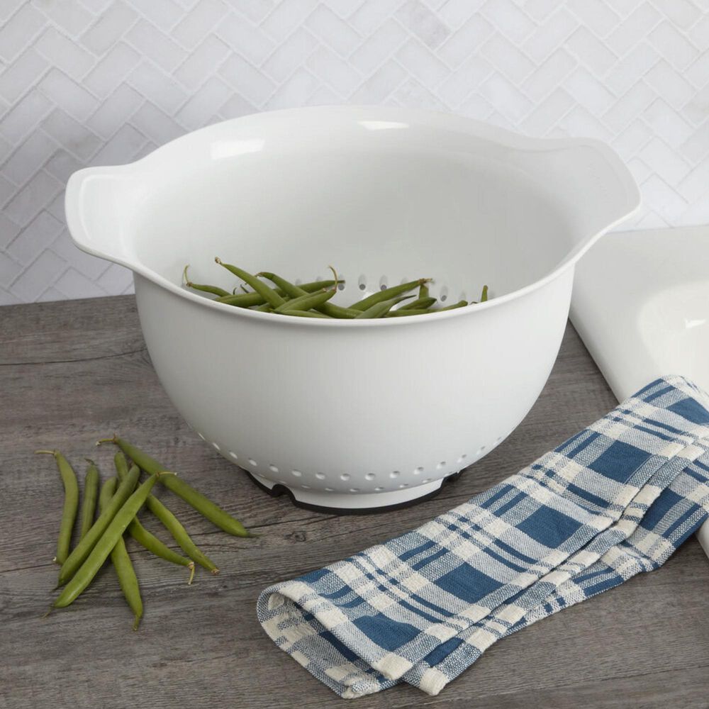 KitchenAid Universal 5-Quart Silicone Colander in White, , large