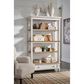 Ashley Realyn Bookcase in Brown and White, , large