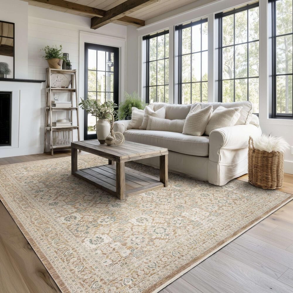 Karastan Surrey Hills Sunningdale Beryl 7'10" x 10' Area Rug, , large