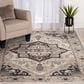 Central Oriental Adore Milla 5" x 7"6" Beige and Orange Area Rug, , large