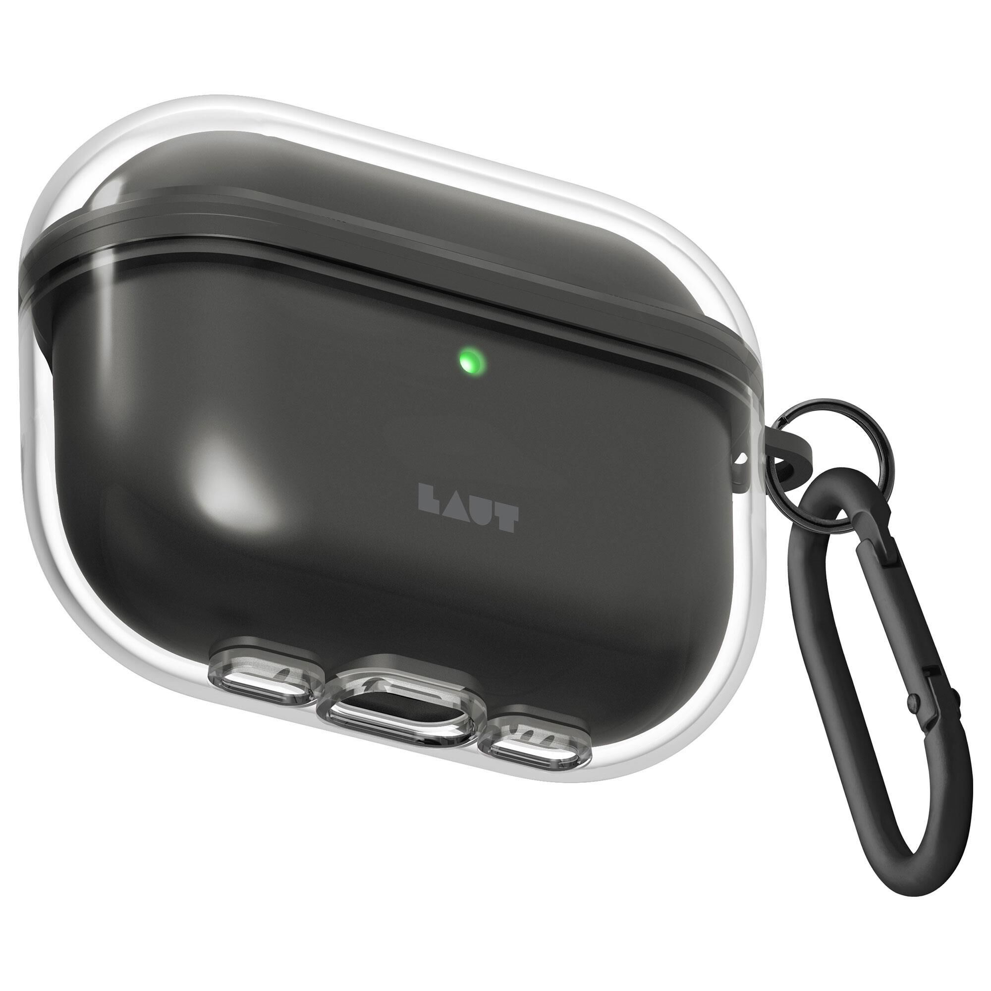 新品 未開封 保証付Apple AirPods Pro3本体 LAUTケース付き LAUT AERO Protect Case for AirPods Pro 3 in Black