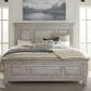 Belle Furnishings Heartland Queen Panel Bed in Antique White, , large