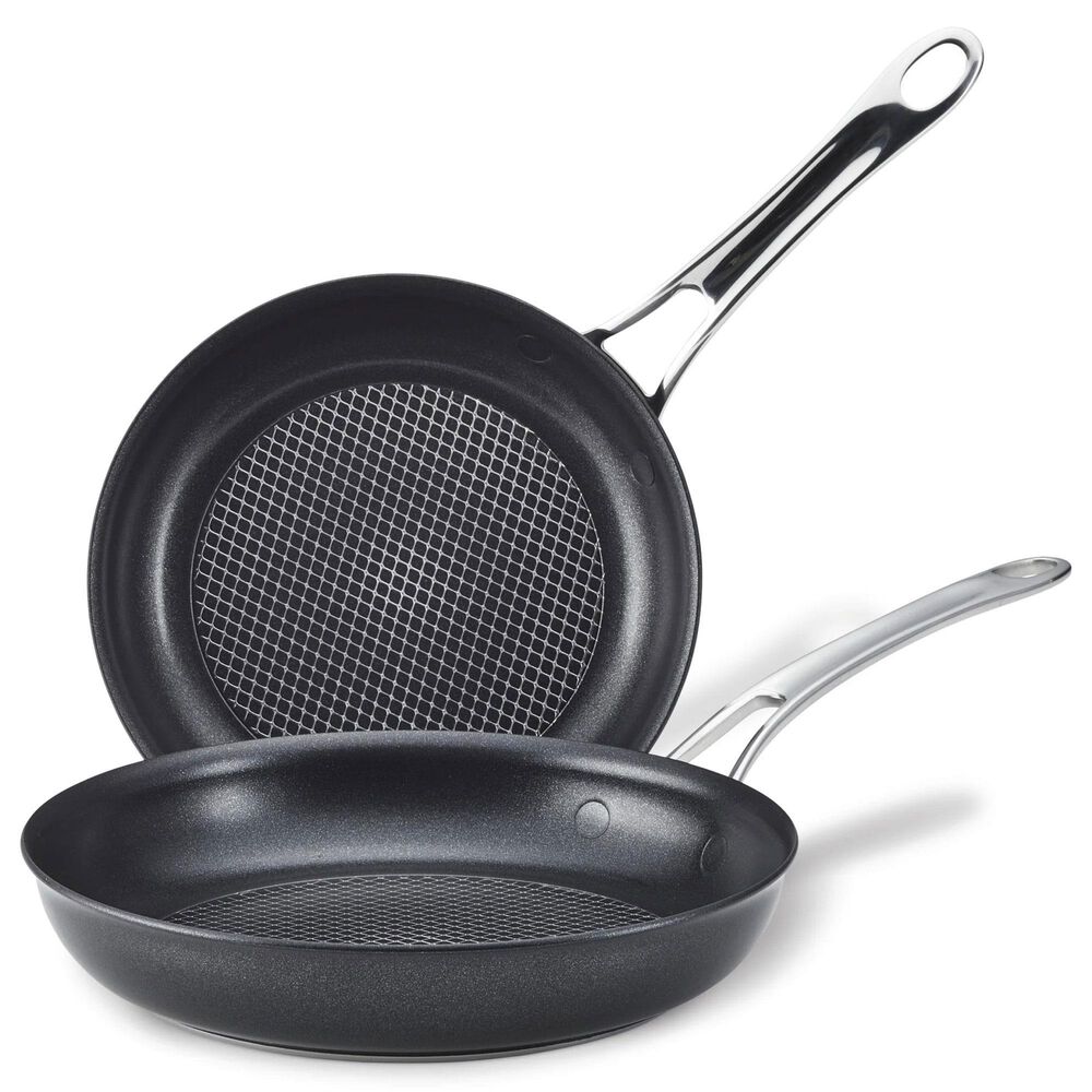 Anolon Twin Pack fry Pans:8.25 and 10, , large