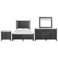 Nicolette Home Plum Creek 4-Piece Queen Panel Bedroom Set in Ravenwood Black, , large