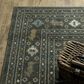 Oriental Weavers Venice 2"3" x 7"6" Blue and Gold Runner, , large