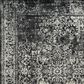 Safavieh Evoke EVK256R 5"1" Round Black and Grey Area Rug, , large