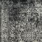 Safavieh Evoke EVK256R 5"1" Round Black and Grey Area Rug, , large