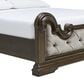 Millenium King Upholstered Bed in Dark Brown, , large