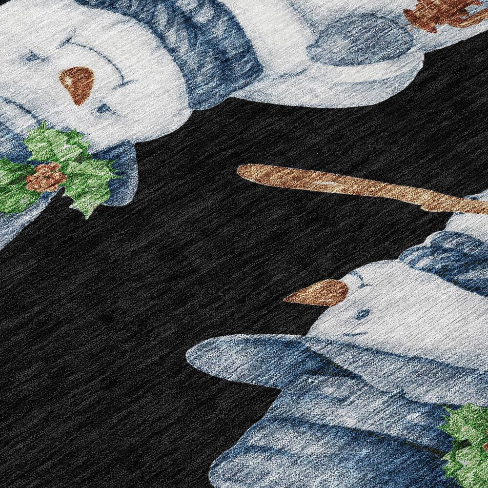 Dalyn Rug Company Wonderland WN34 Black 3&#39; x 5&#39; Area Rug, , large