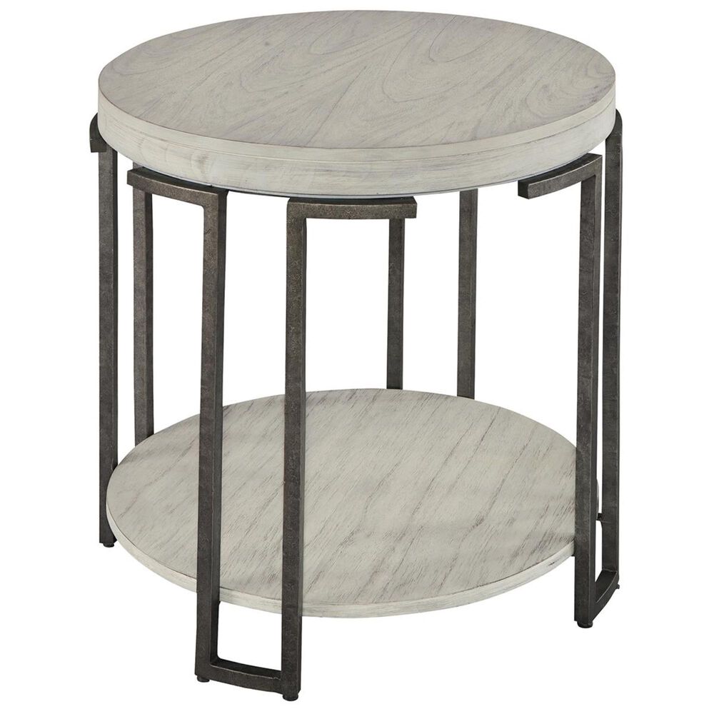 Hekman Sierra Heights Round End Table in Sierra Finish, , large