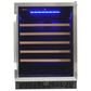 Danby Silhouette 5.7 Cu. Ft. Built-In Wine Cooler in Stainless Steel, , large