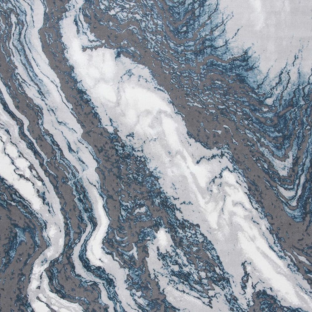 Safavieh Craft CFT844M 6&#39;7&quot; Square Blue and Grey Area Rug, , large