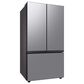 Samsung Bespoke Bespoke 30.1 Cu. Ft. 3-Door French Door Refrigerator - Stainless Steel Panels Included, , large
