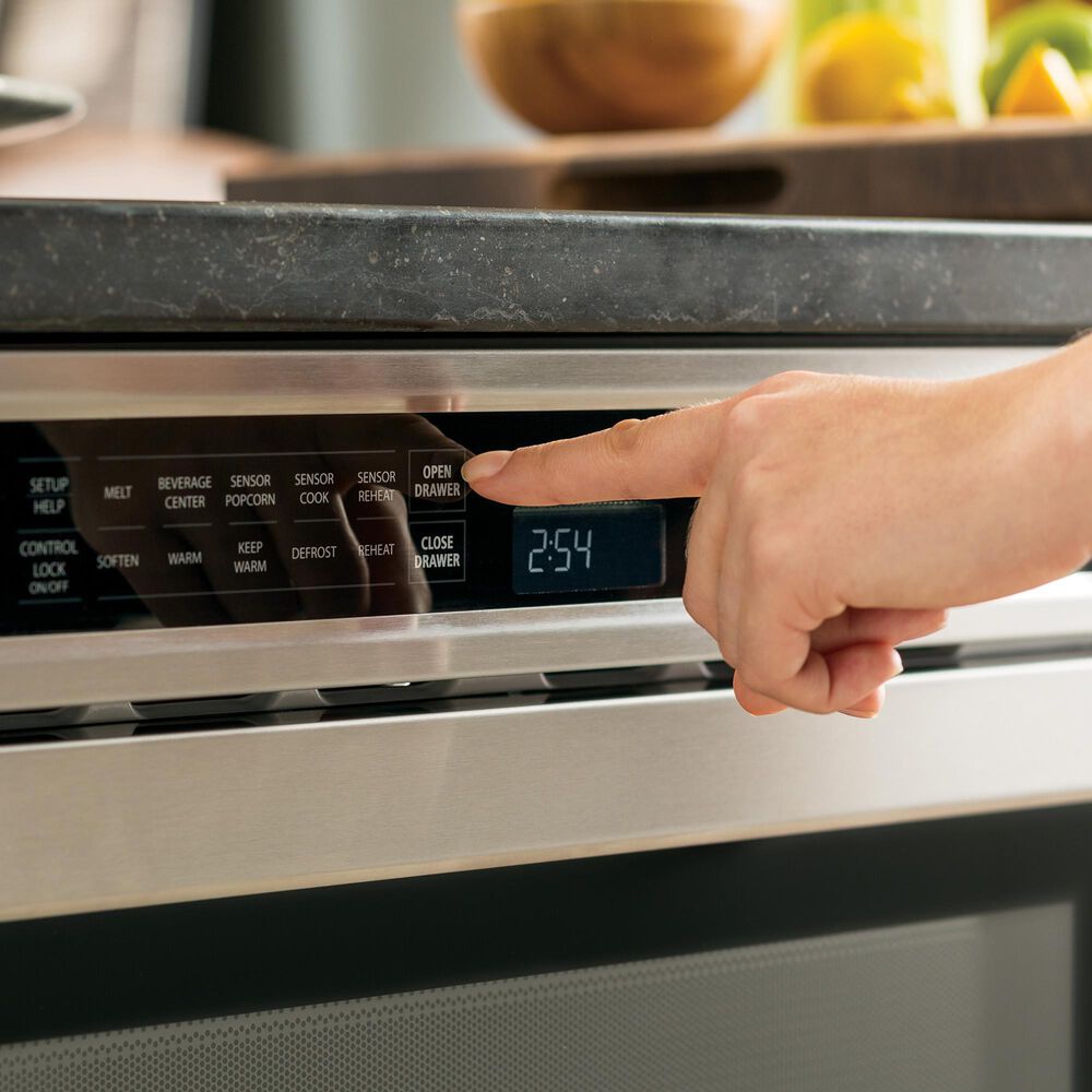 Monogram 1.2 Cu. Ft. Drawer Microwave in Stainless Steel, , large