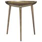 Bernhardt Buckley End Table in Antique Dark Brass, , large