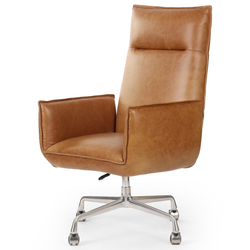 Four Hands Lionel Desk Chair in Chaps Saddle, , large