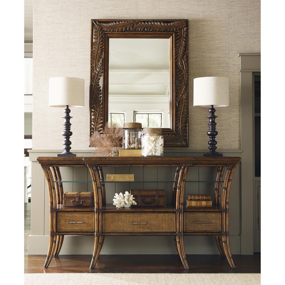 Tommy Bahama Home Bali Hai Oyster Reef Sideboard in Warm Brown, , large