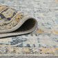 Amer Rugs Willow 9" x 12" Beige and Aqua Area Rug, , large