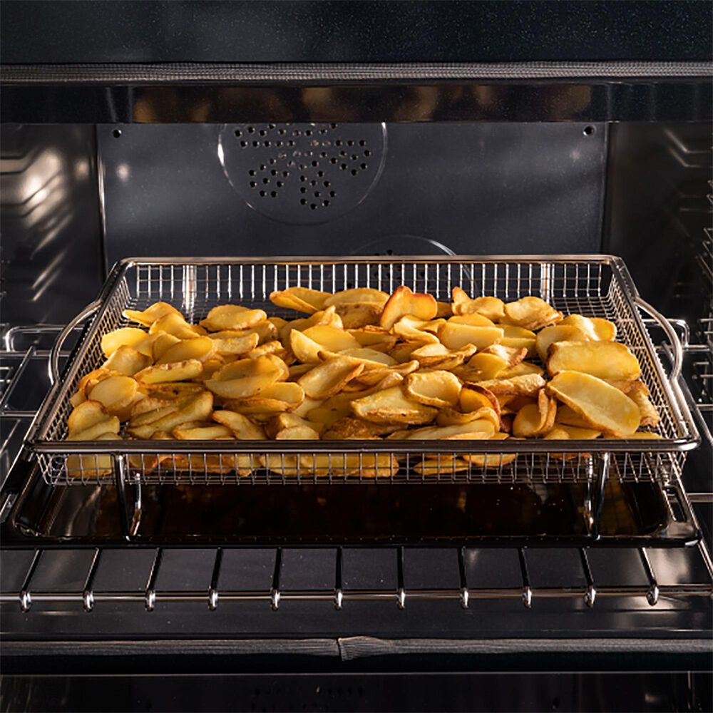 Bertazzoni Heritage 5.7 Cu. Ft. Freestanding Dual Fuel Range in Avorio, , large