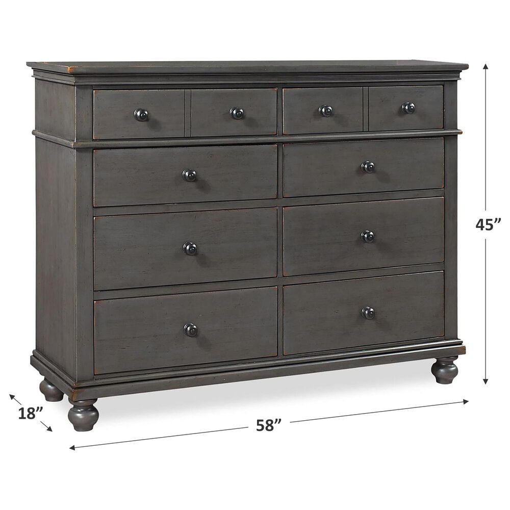 Riva Ridge Oxford 8-Drawer Dresser in Peppercorn, , large