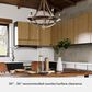 Hunter Perch Point 24" 5-Light Chandelier in Brushed Nickel, , large