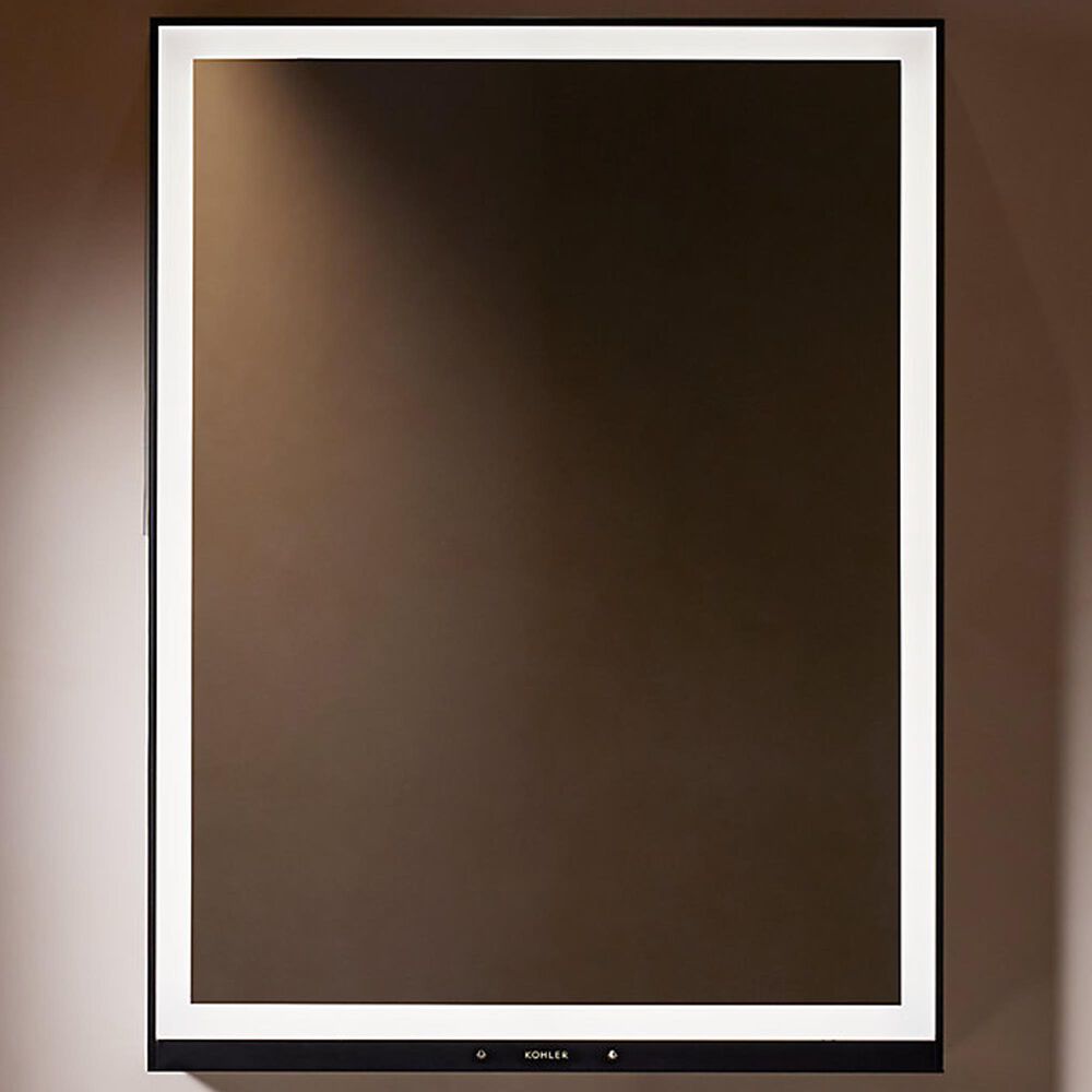 Kohler Collage 24" x 32" Right-hinged Lighted Medicine Cabinet in Aluminum, , large