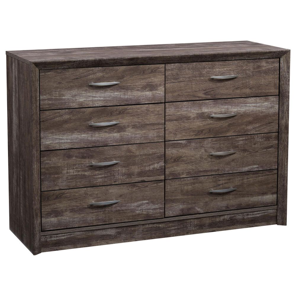 CorLiving Newport 8 Drawer Dresser in Grey Washed Oak, , large
